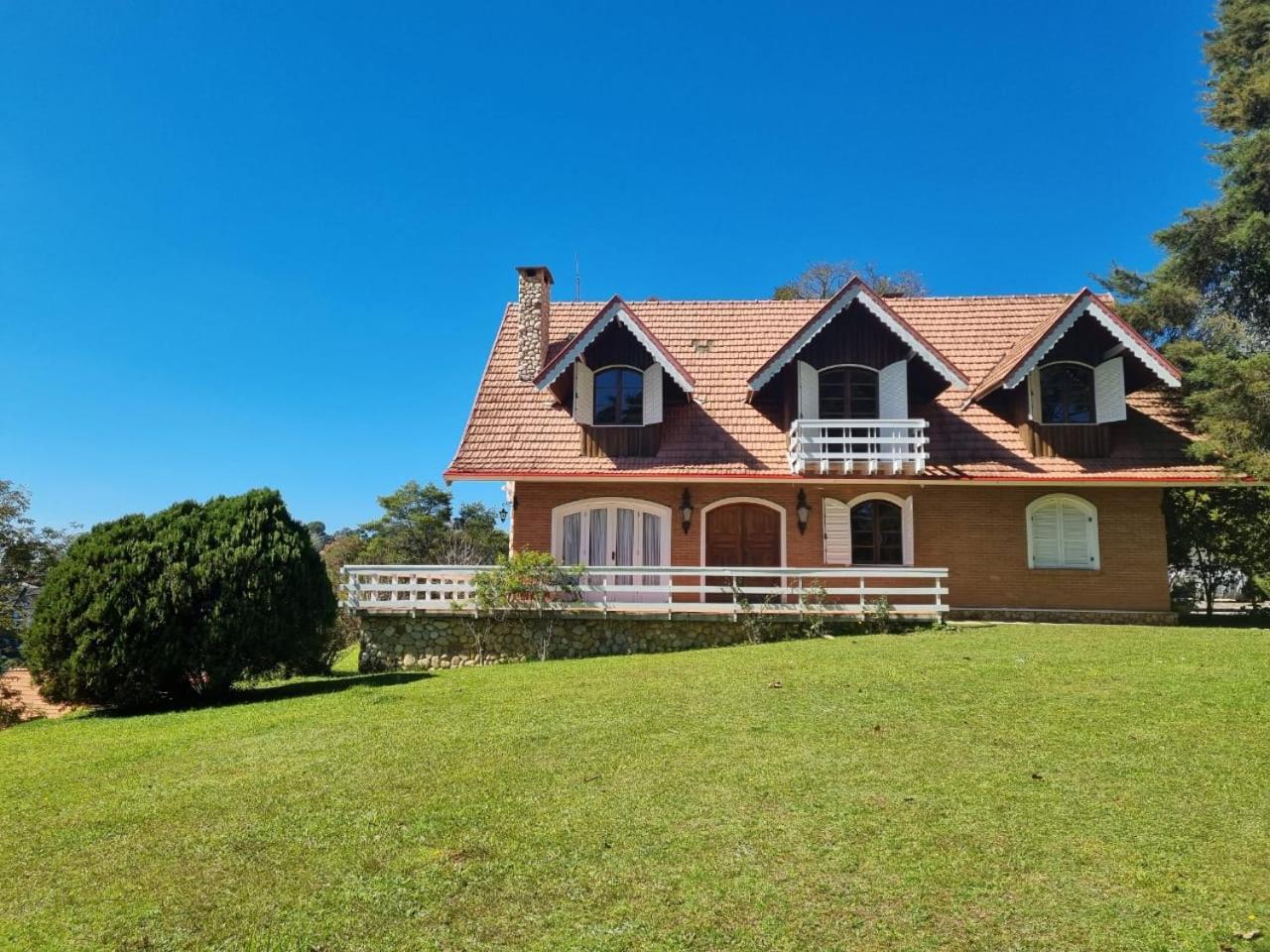 Alto Do Capivari - Gramado E Vista Espetacular กังโปสดูจอร์เดา ภายนอก รูปภาพ